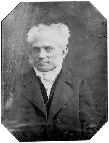 1845 portrait of Arthur Schopenhauer